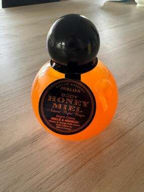 Perlier Body Honey Miel Natural Honey & Orange Black Lid Bath Cream 200 ml New